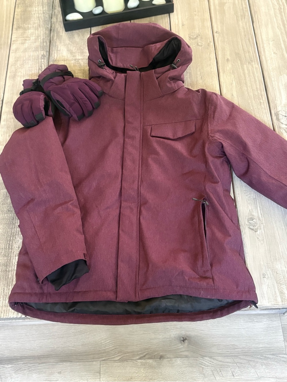 Pulse Women's Ski Jacket in Plum